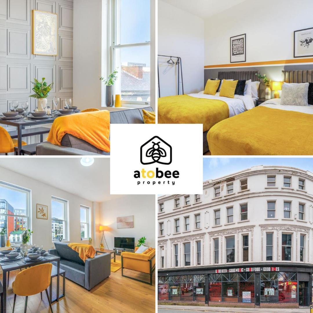 Spacious City Centre Apartment - Sleeps 8 Liverpool Buitenkant foto